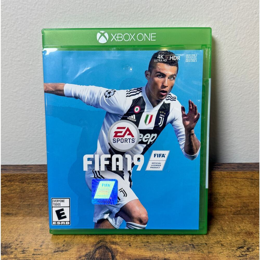 XBOX ONE FIFA19 Soccer Game EA Sports Cristiano Ronaldo (2019) Sealed NEW